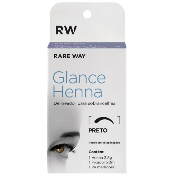 Henna Glance Black Rare Way Eyebrow 3,5G