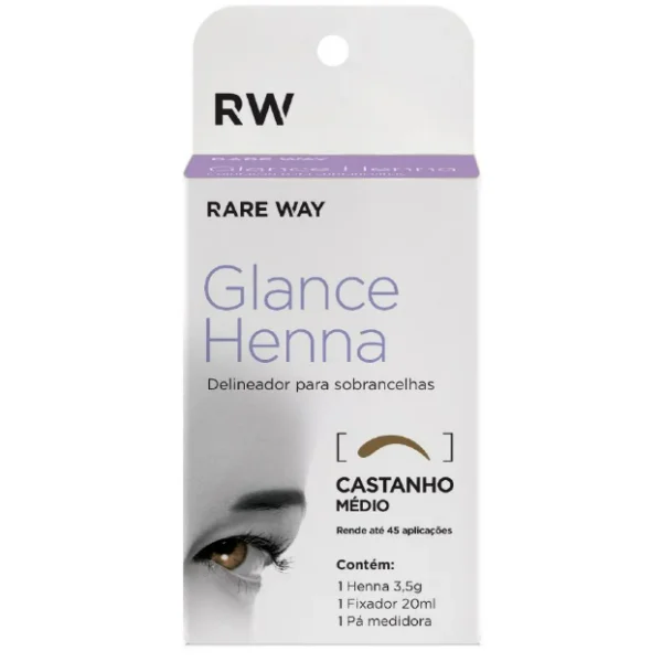 Henna Glance Medium Brown Rare Way Eyebrow 3,5G
