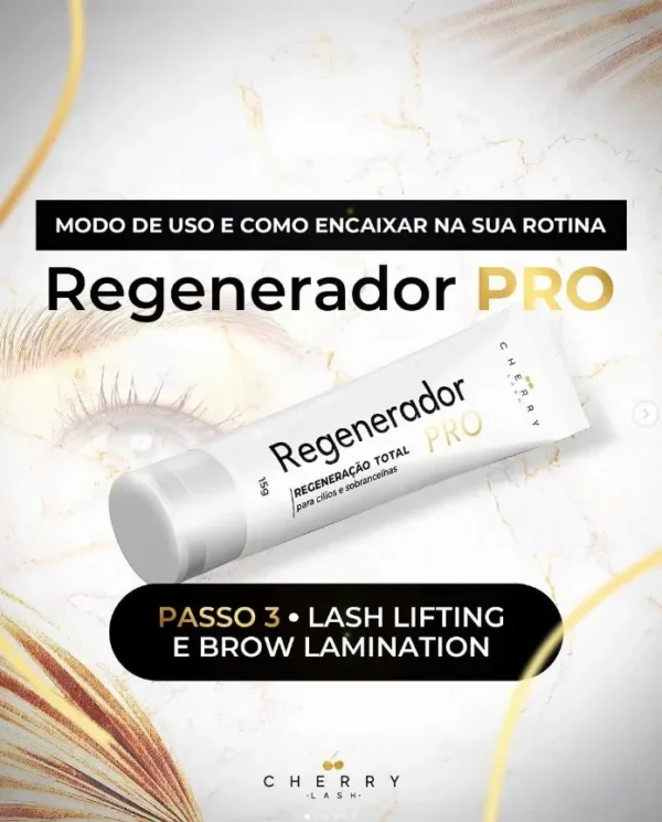 Pro Cherry Lash Regenerating Cream for Eyelashes and Eyebrows - Image 4
