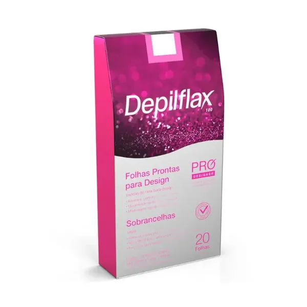 Depilflax Ready to Use Eyebrow Wax Strips – 20 units