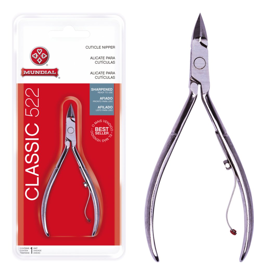 Cuticle Nipper - MUNDIAL Classic 522 Professional